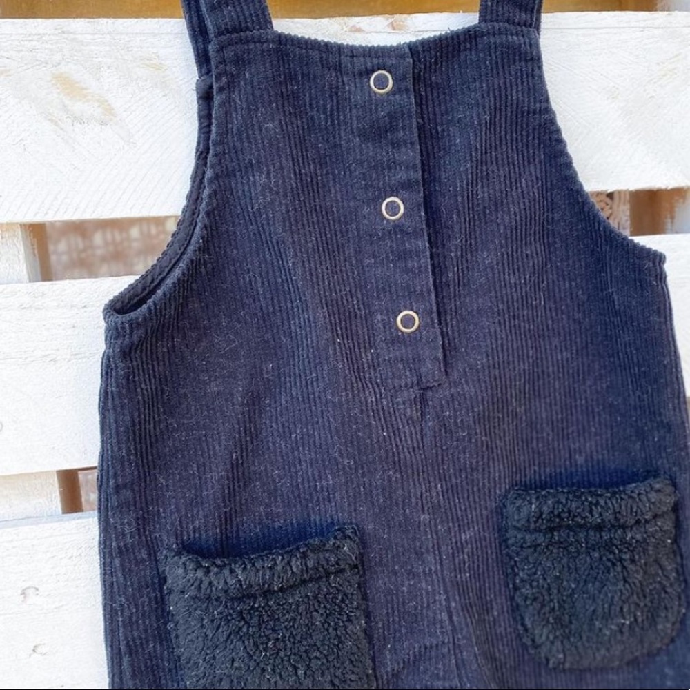 Zara corduroy overalls
